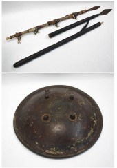 DHAL SHIELD PLUS TWO SPEARS, T