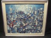 DHARMA. Midcentury Abstract Oi