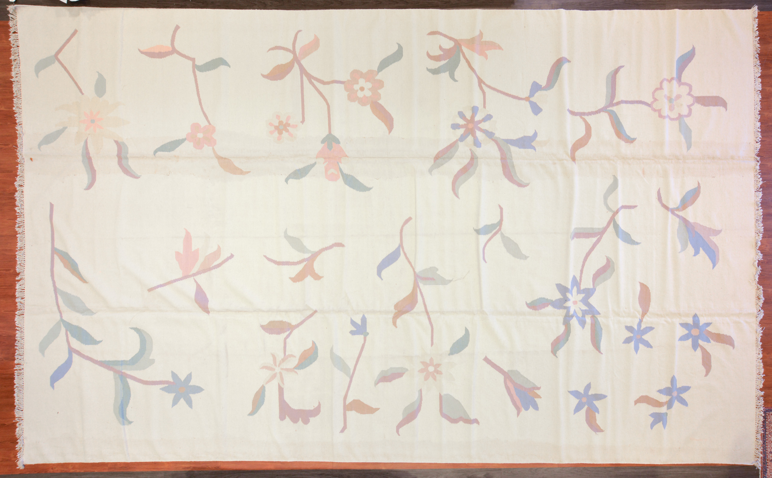 DHURRIE CARPET, INDIA, 12 X 19.5