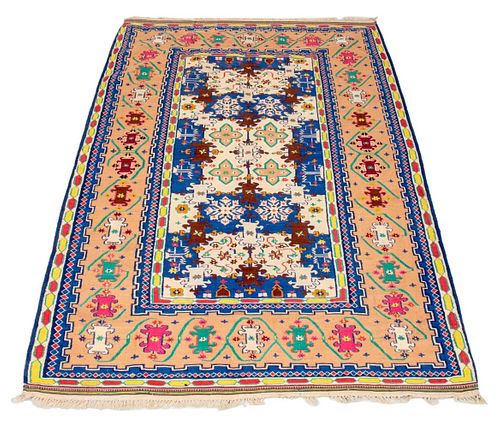 DHURRIE RUG, 7&#039; X 3&#039;