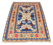 DHURRIE RUG, 7&#039; X 3&#039;
