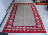 DHURRIE RUG, INDIA, 6.4 X 9.10