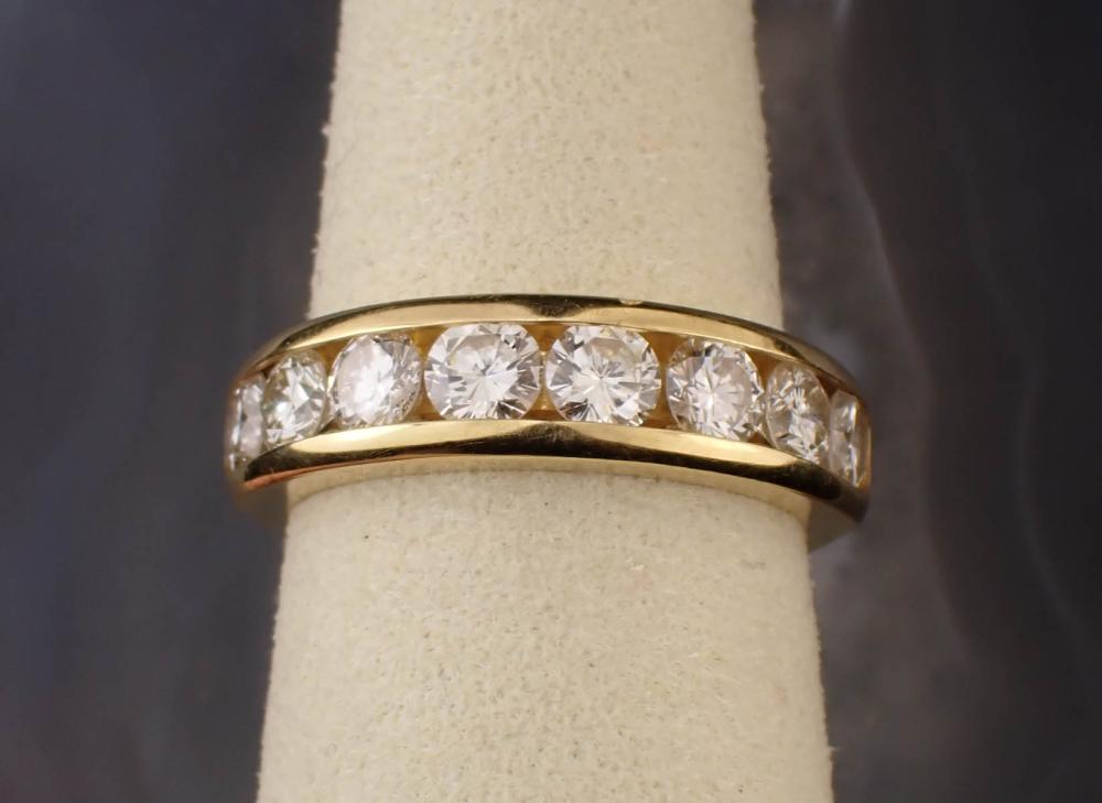 DIAMOND AND EIGHTEEN KARAT YELLOW