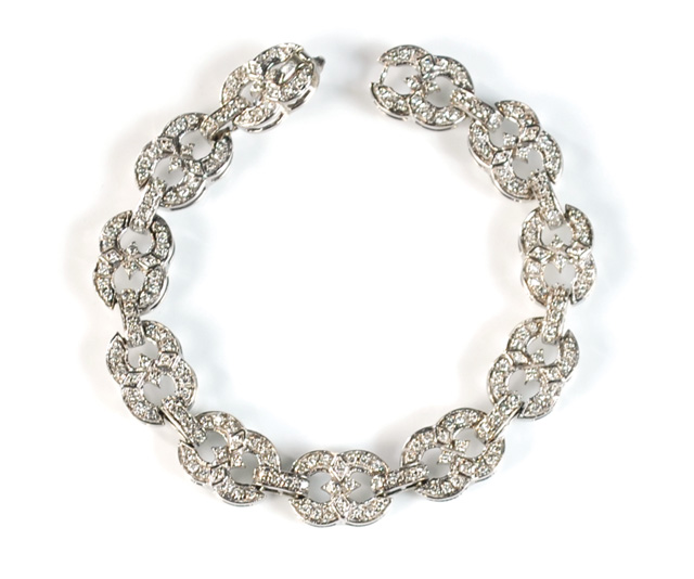 DIAMOND AND FOURTEEN KARAT GOLD