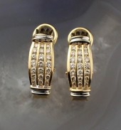 DIAMOND AND FOURTEEN KARAT GOL