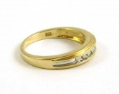 DIAMOND AND FOURTEEN KARAT GOL
