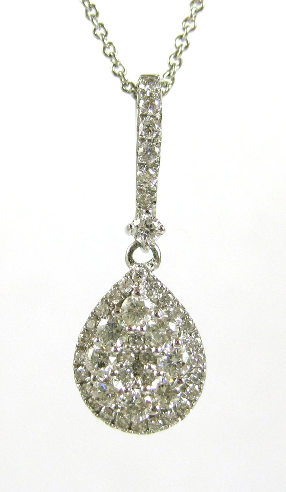 DIAMOND AND FOURTEEN KARAT GOLD