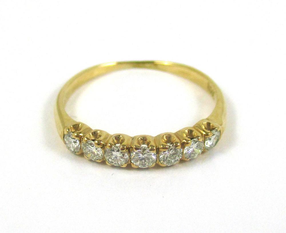 DIAMOND AND FOURTEEN KARAT GOLD