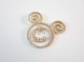 DIAMOND AND FOURTEEN KARAT GOL