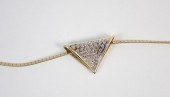 DIAMOND AND FOURTEEN KARAT GOL