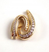 DIAMOND AND FOURTEEN KARAT GOL