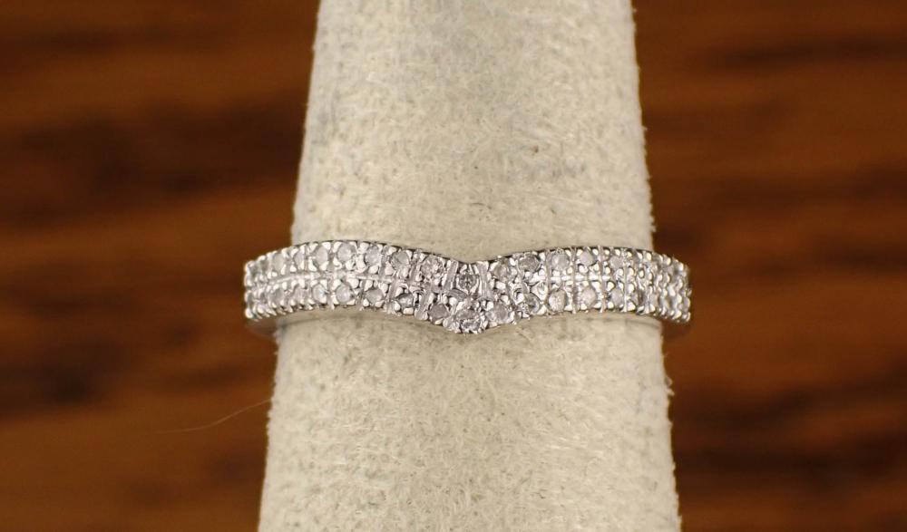 DIAMOND AND FOURTEEN KARAT GOLD