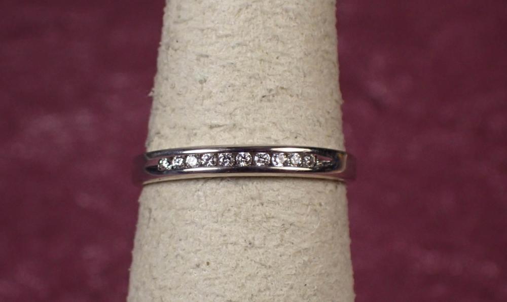 DIAMOND AND FOURTEEN KARAT GOLD