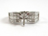 DIAMOND AND FOURTEEN KARAT WHI