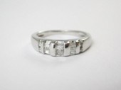DIAMOND AND FOURTEEN KARAT WHI