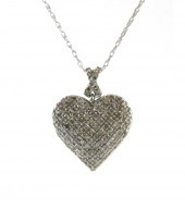 DIAMOND AND FOURTEEN KARAT WHI