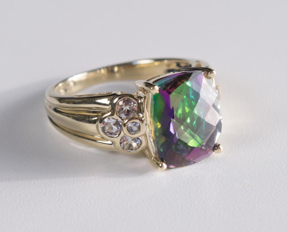 DIAMOND AND MYSTIC TOPAZ