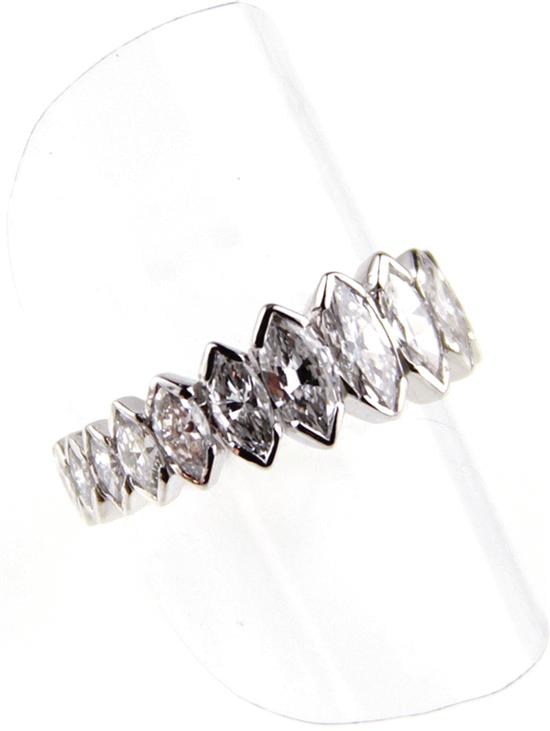 Diamond and platinum eternity