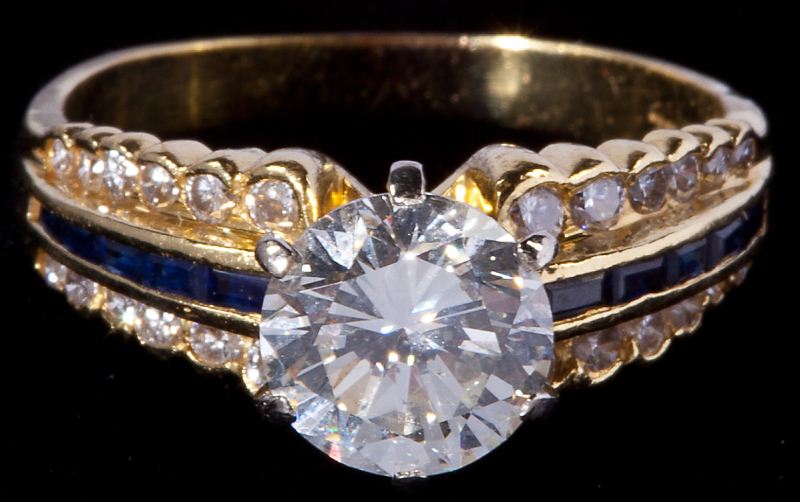 Diamond and Sapphire