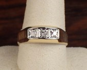 DIAMOND AND TEN KARAT GOLD MAN