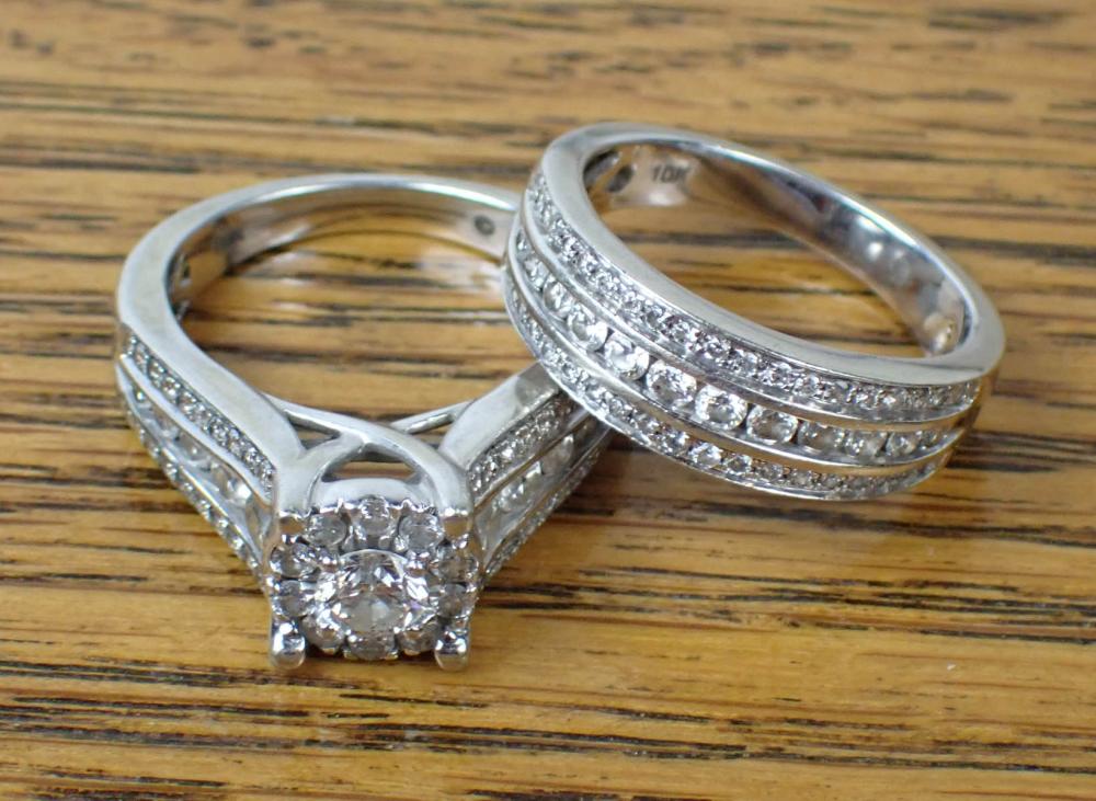 DIAMOND AND WHITE GOLD WEDDING