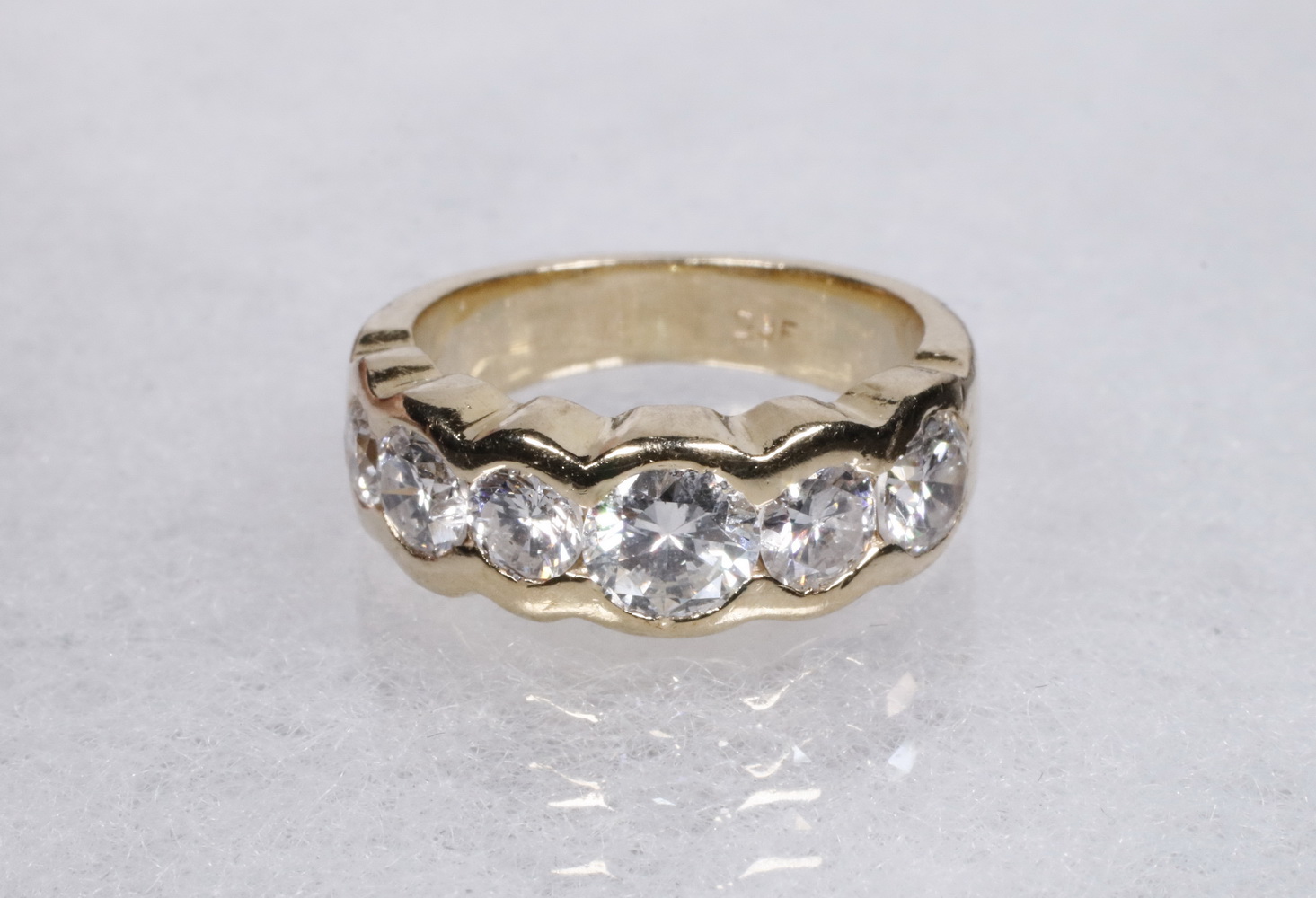 DIAMOND ANNIVERSARY BAND IN 14K