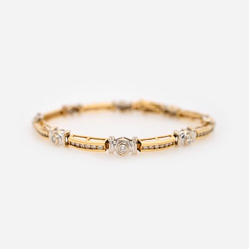 DIAMOND BEZEL AND CHANNEL SET