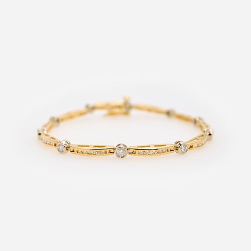 DIAMOND BEZEL AND CHANNEL SET