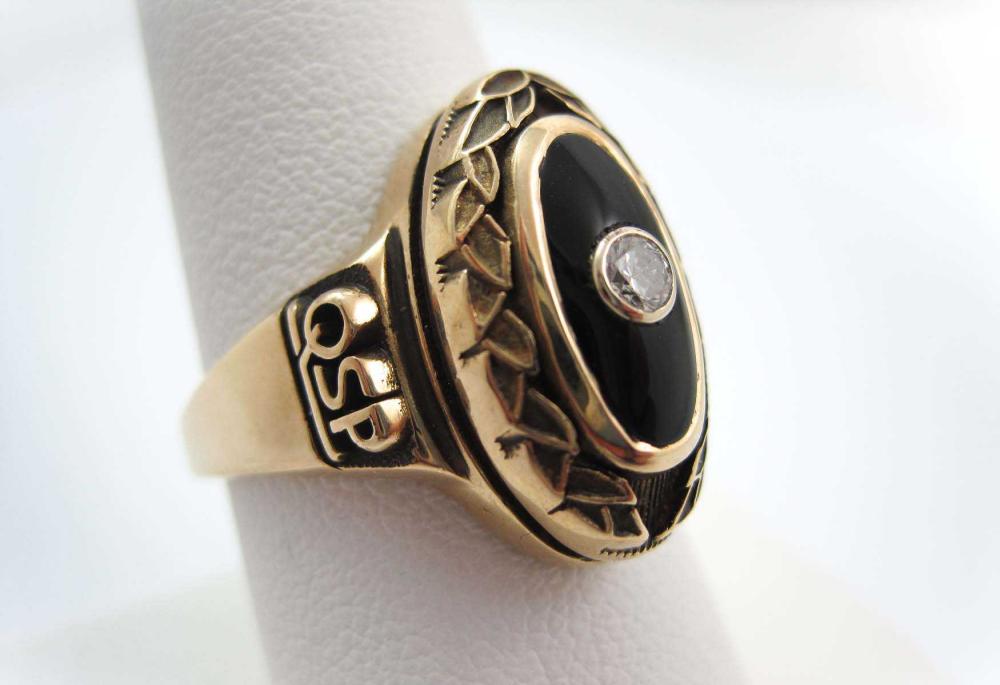 DIAMOND, BLACK ONYX AND FOURTEEN