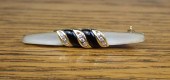 DIAMOND, BLACK ONYX AND GOLD B