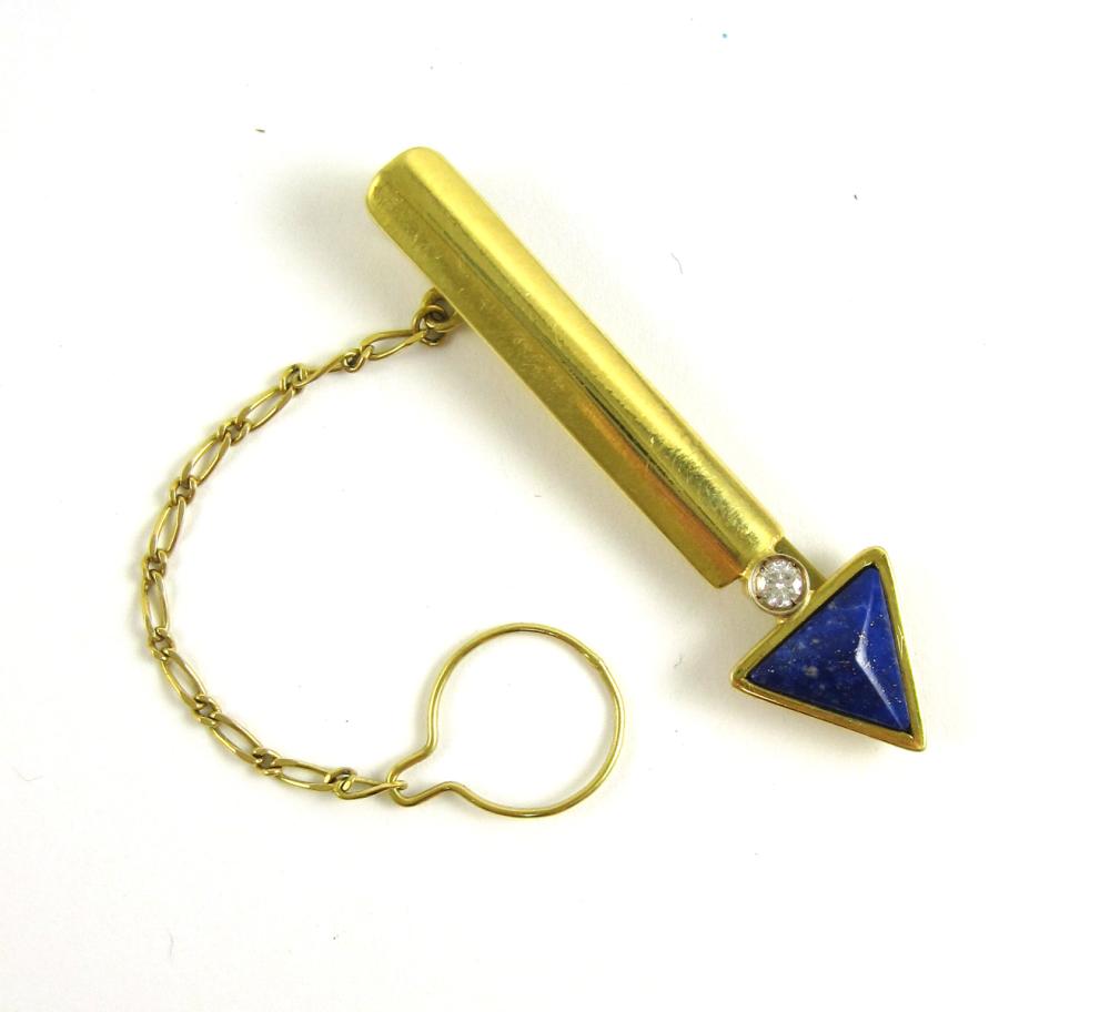 DIAMOND, BLUE LAPIS LAZULI AND