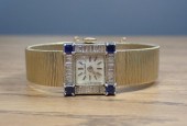 DIAMOND, BLUE SAPPHIRE AND FOU