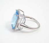 DIAMOND, BLUE TOPAZ AND FOURTE