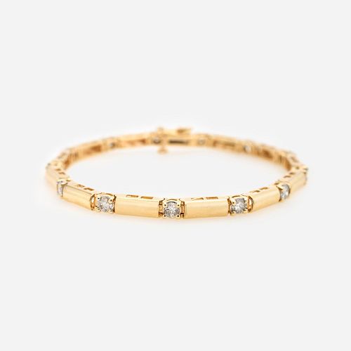 DIAMOND BRACELET 2.10 CTW IN 14K