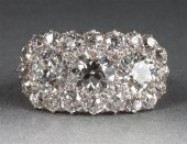 Diamond cluster ring center ro