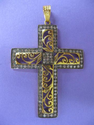 Diamond Cross 85 diamonds