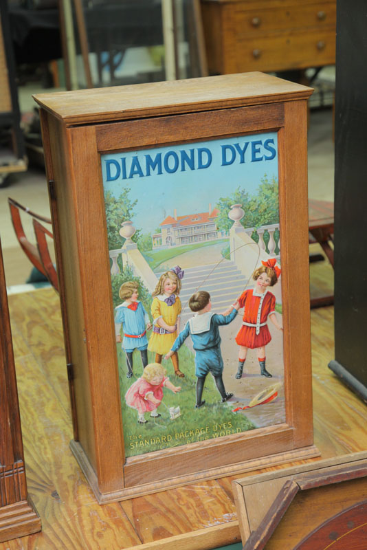 DIAMOND DYES CABINET. Double