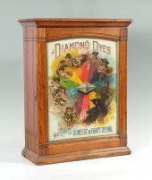 DIAMOND DYES OAK COUNTER DISPL