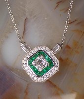 DIAMOND, EMERALD AND EIGHTEEN