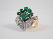 DIAMOND, EMERALD, FOURTEEN KAR