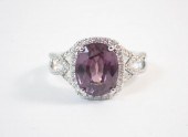 DIAMOND, GRAPE SPINEL AND FOUR
