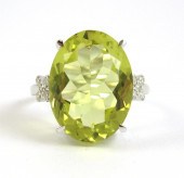 DIAMOND, LEMON TOPAZ AND FOURT