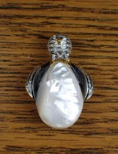 DIAMOND, MOTHER-OF-PEARL AND G