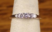 DIAMOND RING AND FOURTEEN KARA