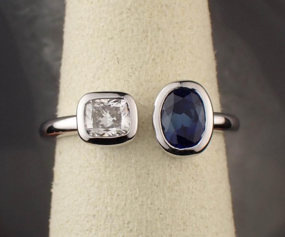 DIAMOND, SAPPHIRE AND FOURTEEN