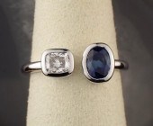 DIAMOND, SAPPHIRE AND FOURTEEN