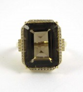 DIAMOND, SMOKY TOPAZ AND FOURT