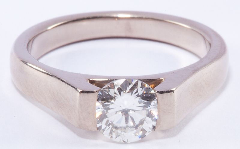 Diamond Solitaire Engagement