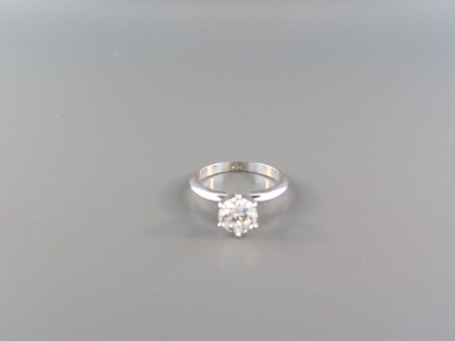 Diamond Solitaire Ring approx. 1