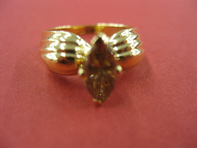 Diamond Solitare Ring fancy